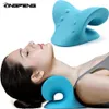 Accessoires Étirement de la colonne cervicale Gravité Relaxation musculaire Traction Oreiller de massage du cou et des épaules Soulager la douleur Correction225U