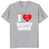 Men S Tracksuits Sematary I Love Haunted Mound T Shirt Trend Heart Shape Unisex Cotton Short Sleeve Tshirt 230322
