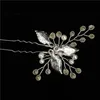 3st. Mycket snyggt bröllopshårklipp Floral Pearl Beaded Hair Stick Flower Crystal Hair Bridal Hairpins Accessories JCF001209L