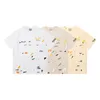 Men's Plus Tees & Polos Round T-shirt plus size neck embroidered and printed polar style summer wear with street pure cotton f44d5