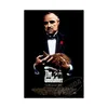 Peetvader van Amazon's best verkopende peetvader, Banksy Art, Surrealism Art, Character Poster Movie Marlon Brando Canvas Living Room Hanging Picture Core