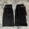 Frauen Socken Japanisches Mädchen gebrochen Unisex y2k weiblicher gotischer Stil schwarzweiß Long mit Riemen Harajuku Fuß Cover