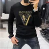 Sweater men's Hoodies & Sweatshirts 2021 spring and autumn new round neck sweater long-sleeved men's trend ins personality autumn clothes Men's Clothing