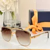 Luxury Alloy Double Bridge Sunglasses Polarized UV400 Protection Sunglasses Z1739 for Men Outdoor Fishing Gold Metal Square eyeglasses designer womens