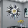 Horloges Murales 70 Cm Salon Grande Horloge Décorative Muet Électronique Quartz Analogique Grand