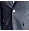 Mäns kostymer blazers boutique blazer västbyxor italiensk stil elegant och fashionabla affärsmän gentleman randig formell kostym 3-del 230322