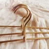 Hangers Nordic Style Brass Trouser Rack Household Bedroom Clip Clothing Store Copper Display Jeans Hanger