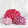 Stuffed Plush Animals Luxury Purple Veet Shell Throw Sofa Cushion Car Pillow Home Bed Decoration Gift For Friend Lj201126 Drop Del Dh6Qp