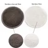 Återanvändbara Bamboo Makeup Remover Pads 12st Tvättbara rundor Ansiktsbomull Make Up Borttagning Rengöringsverktyg