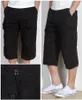 Herren-Shorts, knielang, Cargo, Sommer, lässig, Baumwolle, mehrere Taschen, Reithose, kurze Hose, Militär-Tarnung, 230322