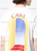 Men's T-Shirts Fantasy Gate Casablanca Tennis Club T Shirt Men Women Summer Hawaii Beach T Shirt Short Sleeve Oversize Tees Top T230321