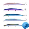 1 PCS/LOT 24G 18CM BIGY MINNOW LURE FLOATING SEA FISHINGLURES HARD BAIT PESCA人工ジグウォブラークランクベイトフィッシングタックル