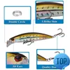 Klasyczny Minnows Fishing Przynęta 30G 9.5 cm 3D Oczy twarda przynęta Fałszywa ryba korba