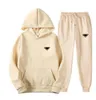 Survêtements Mode Luxe Homme Survêtements Designer Femmes Coton À Capuche Ensembles Jumpers Survêtement Avec Budge Broderie Sweats À Capuche Pantalon Deux Pièces S