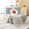 Chair Covers Single Seated Foam Sofa Cover Armless Floor Lazy Sofas Tatami Without Filler For Living Room