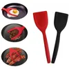 Matlagningsredskap 2 i 1 nylon multifunktionellt non-stick matklipp Tong Clamp Spatula Matlagningsägg Pannkaka Fried Egg Toast Pizza