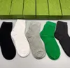 5 par/projektant pudełka G Skarpetki dla mężczyzn Kobiety swobodne czyste bawełniane pończochy unisex socki sportowe Absorbent