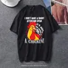 Magliette da uomo Oh Look A Chicken Shirt Uomo alto 2023 Taglia moda Top T-shirt