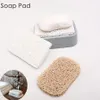 Soap Saver Drain Soap Pad Portable Bathroom Soap Dish Storage Accessories Environmental Protection Mildew Creative Anti Skid PVC Wholesale i0322