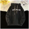 Sweats à capuche pour hommes Sweatshirts JMPRS Mode coréenne Lettre Imprimer Femmes BF Hiver Sweat-shirt épaissi Femme Casual Lâche Pull à capuche Y2K Vêtements 230322