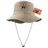 Wide Brim Hats Bucket Hats Cotton Embroidered Bad Bunny Fisherman Hats UN VERANO SIN TI Bucket Hat Woman Summer Foldable Sun Hat Man Beach Hat 230322