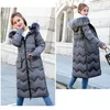 Trench femme col fourrure réversible à capuche hiver doudoune veste longue épaisse chaude femmes Casaco Feminino Abrigos Mujer Invierno