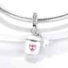 925 Siver Beads Charms для браслетных браслетов Pandora Designer для женщин беспроводной гарнитуры Bluetooth Gamepad Dangle