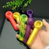 Hookahs New high temperature discolored pipes Glass Bongs Glass Smoking Pipe Water Pipes Oil Rig