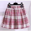 Clothing Sets Japanese School Uniform Spring Blouse Shirt With Bow Tie High Waist Pleated Skirt Korean Student JK Outfits 230322