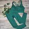 Active Sets Female Gym Set Yoga Activewear Grey Workout Femme Sports 2 Piece Girls Outfit Suits Women Whole Sale Clothes