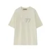 Fog 1977 Mens Designer T-shirts Shirt Men Tshirt T-shirt Coton Tops Crew Neckable Souffable LETTRE DE COURT