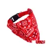 Dog Collars Leashes Small Animal Supplies Pet Saliva Towel Triangle Scarf Collar Polyester Bib Type 586 R2 Drop Delivery Home Garde Dhrcy