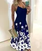 Casual Kleider 2023 Sommer 5Xl Sexy Ärmellose Urlaub Strand Rock Lange frauen Kleid Formale Dünne Leibchen Robe