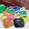 Сумка abottegas дизайнер vneta женщины Jodie Fashion Woven Clutch Sadcags Small Totes Женская ручка роскошные кошельки роскошные кошельки для плеч