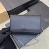 2023 designer de moda mulher bolsa de ombro bolsa bolsa caixa original couro genuíno cruz corpo corrente bolsa de ombro