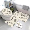 Carpets Pumpkin Anti-Slip Bath Mat Bathroom Small Rug Decorative Absorbent Foot Entrance Bathtub Toilet Simple Modern Nordic