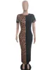 Casual Dresses 2019 Autumn Summer Women Fashion Leopard Print Bodycon Long Maxi Dress Sexy Club Party Dresses Vestidos GLLD8600 G230322