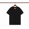 23SS Mens T Shirt Şehri Sınırlı Mektuplar Siyah Mor Beyaz Pembe Sarı Kırmızı Kadınlar Aynı Sıradan Maçlı Gevşek Tişört Trendi S-3XL