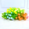 Fleurs décoratives 10 Bouquet de fleurs artificielles montées sur la tête Boule de pissenlit en soie Faux DIY Maison Décoration de mariage Saint Valentin Gif