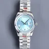 Męski zegarek 41 mm Automatyczny ruch mechaniczny zegarek Business Waterproof Designer Watches Montre Luxe