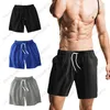 Shorts masculinos shorts pretos brancos para homens estilos japoneses shorts esportivos esportivos de poli -telas