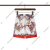 2023 Designer Herren Trainingsanzüge Herren Set Hawaii Mann Rot Klassischer Druck Anzüge Damen T-Shirts Luxus Lässige Reithose Baumwollshorts und T-Shirt-Sets