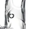Nargile 20cm Erkek penis su borusu yüksek kaliteli cam bong, kuru bitki bongları içmek için downstem klerensi ile