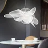 Pendelleuchten Nordic LED-Leuchten Moderne Wohnzimmer Schlafzimmer Hanglamp Mesh Garn Lampe Innen Industrie Dekor Leuchte