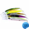 1 pièces 14.5 cm 12.4g JerkFish appâts Wobblers manivelle appâts HardFish appât vairon japon Camping pêche en plein air leurre pour la pêche