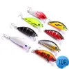 1pcs 5cm 3.6g iscas de pesca dura afundando jerkbait vib rattlin gancho wobblers mergulho profundo