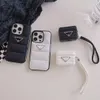 Vackra iPhone -telefonfodral för iPhone 15 14 13 12 11 Pro Max HI Quality 16 15Pro 14Pro 13Pro 12Pro X XS 7 8 Plus AirPods Fall 1 2 3 Pro 4 5 Purse with Logo Box Packing