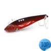 1 pièces métal VIB 7g-15g/5CM-6.8CM leurre de pêche Vibration cuillère Spinner leurre manivelle basse artificielle dur appât cigale VIB attirail