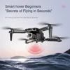 S128 4K DRONE HD Single Camera Three-Sided Hinder Undvikande Smart Hover Foldbar Quadcopter UAV Professional RC Drones With Camera