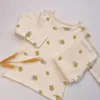 衣類セット15t幼児の子供の男の子の女の子の服セットプリントコットンパジャマ長袖